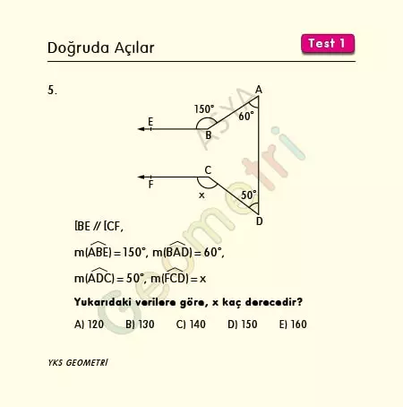 examples of transversal lines