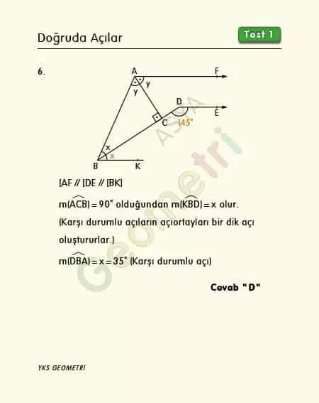 problem solving involving parallel lines