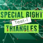 special right triangles test