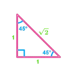 45 45 90 triangle